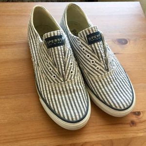 Sperry Top-Sider Seersucker Slip-On Sneakers